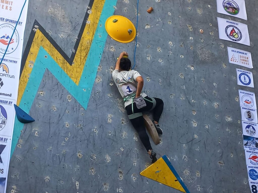 Vincent, Tamsin win second edition of Tenzing Norgay Sherpa Open Climbing Competition